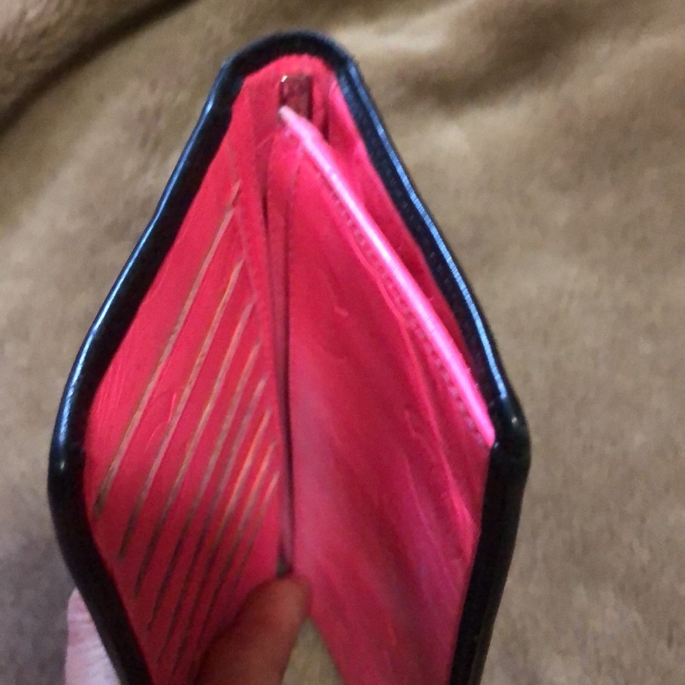 Chanel Black Quilted Wallet - Discolouration , major dirt areas inside AS IS - Picture 10 of 16